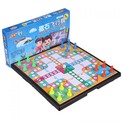 友明磁性飛行棋便攜式折疊中號棋盤兒童親子教學棋牌 V-09-144