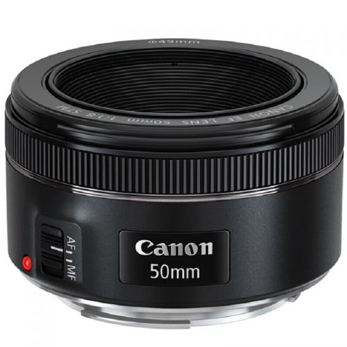 佳能（Canon）EF 50mm F1.8 STM 單反相機鏡頭 小痰盂三代 標準定焦人像鏡頭