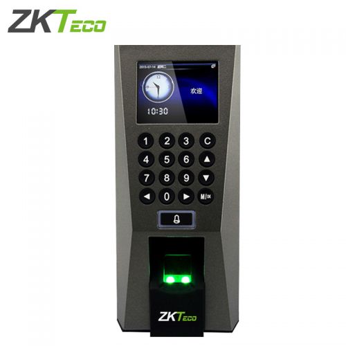 中控智慧（ZKTeco） 熵基中控F18指紋門禁鎖中控考勤機打卡一體機指紋鎖辦公樓ZKT門禁 機器標配
