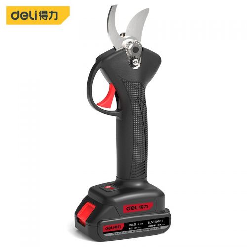 得力(deli) 電動(dòng)修枝剪 鋰電充電園藝樹枝剪刀 果農(nóng)園林工具 DL582020 鋰電無刷 401062
